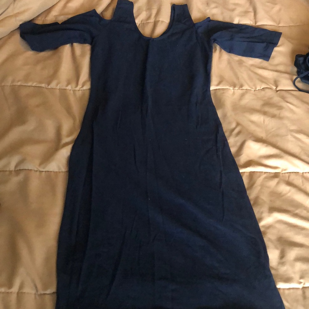 Papaya black dress